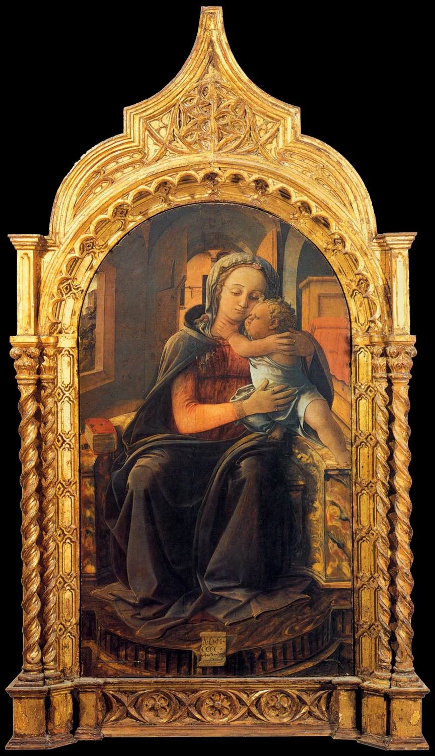 Madonna col Bambino, o Madonna Tarquinia - Galleria Nazionale d'Arte Antica, Roma